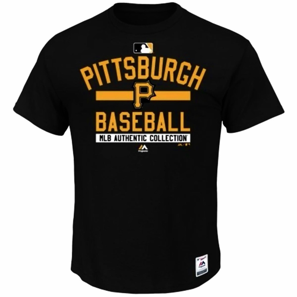 Majestic‎ Pittsburgh Pirates Authentic Collection T-Shirt